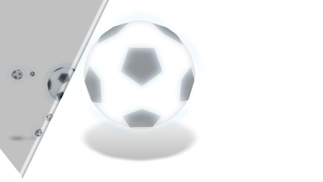 Fu&szlig;ball Animation - page curl