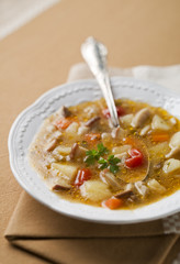 Mushroom soup