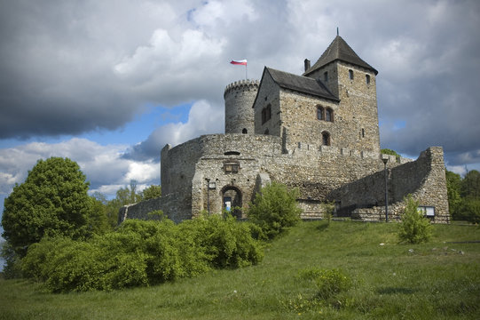 Castle in Bedzin, Poland