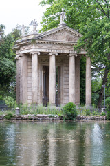Fototapeta na wymiar Villa Borghese Garden, Rome, Italy