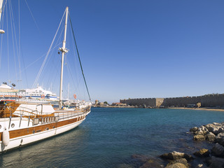 Fototapeta na wymiar Seascape w Rodos
