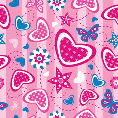 Seamless love pattern