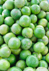 Group of fresh lemon