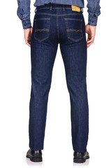 Naklejka premium Fashion concept with trousers on white