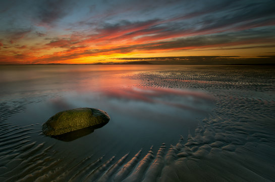 Allonby sunset