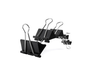 paper clips on a white background