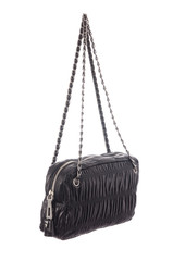 Nice elegant woman bag isolated on the white