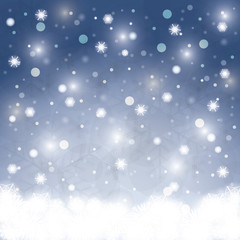 Abstract winter Christmas background
