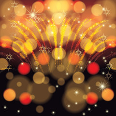 Abstract winter Christmas New Year background