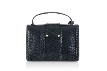 Nice elegant woman bag isolated on the white