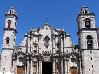 Fototapeta na wymiar Kathedrale in Havanna