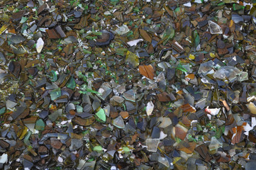 Broken glass
