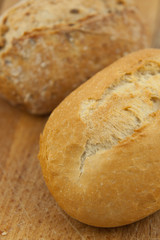 Fresh bread closeup