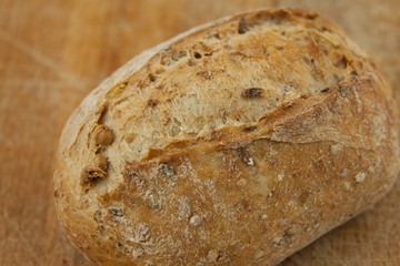 Fresh bread closeup
