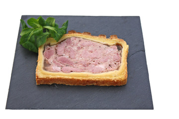 Pâté en croute sur l ardoise