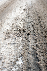 Snowy road