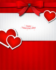 The Valentine s day  Invitation card