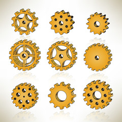 3D Tooth Wheels