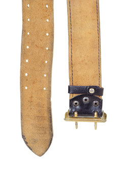 Leather belt