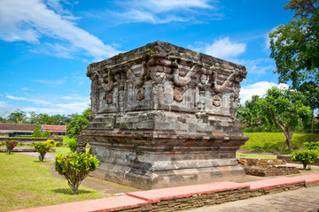 Naklejka premium Candi Penataran temple in Blitar on Java, Indonesia.