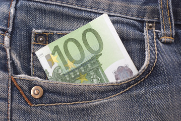 Money in the pocket