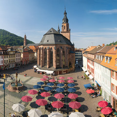 Marktplatz in Heidelberg