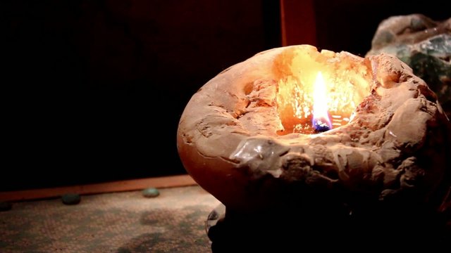 light a candle,candle burns,
