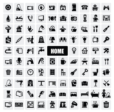 Home Appliances Icons