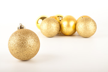 Golden Christmas Ball