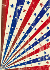 Obraz premium Grunge american stars
