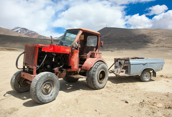 homemadel tractor