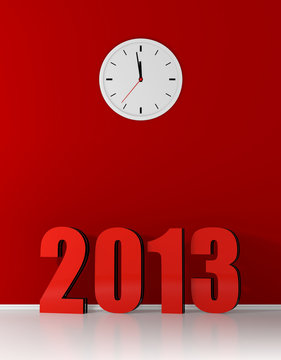 The new year 2013 is almost here - Happy new year!