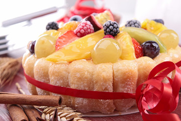 fruit charlotte