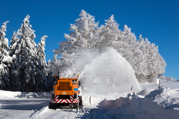 Winterdienst, Winter, Schnee, Frost, Schwarzwald,