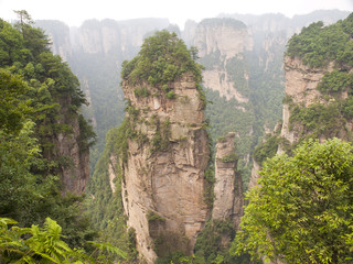 Fototapeta premium Rock mountain in Zhangjiajie.