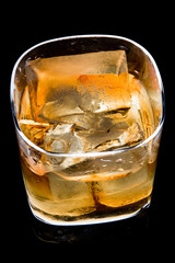 whiskey on ice