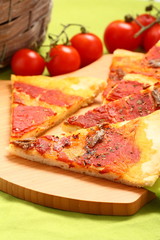 pizza con le acciughe