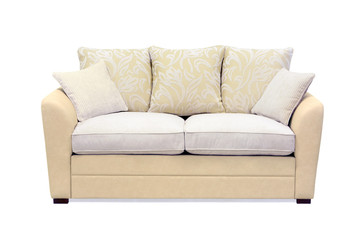 beige sofa