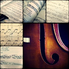 Collage - Music - musical scores