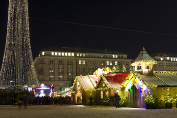 Christmas market in Hamburg