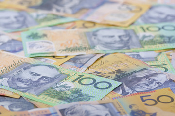Obraz na płótnie Canvas Australian Currency