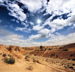 Wüste Sahara in Tunesien