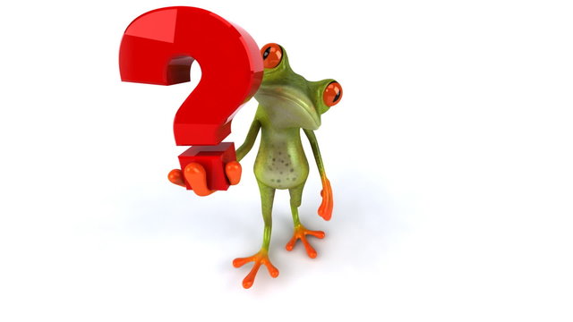 Fun frog