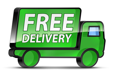 Free_Delivery_Green_Truck