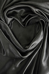 beautiful silk drape, close up
