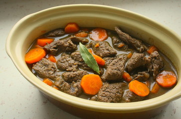 boeu bourguignon aux carottes