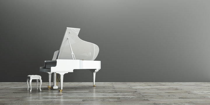 Fl&uuml;gel, Piano, Innenraum, Musik