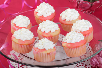Cupcakes on a Platter