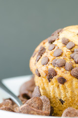 Muffin on a Plate