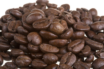 Coffee beans background